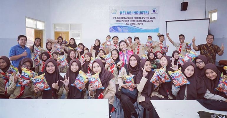 Garuda Food Class SMK Putra Indonesia Malang